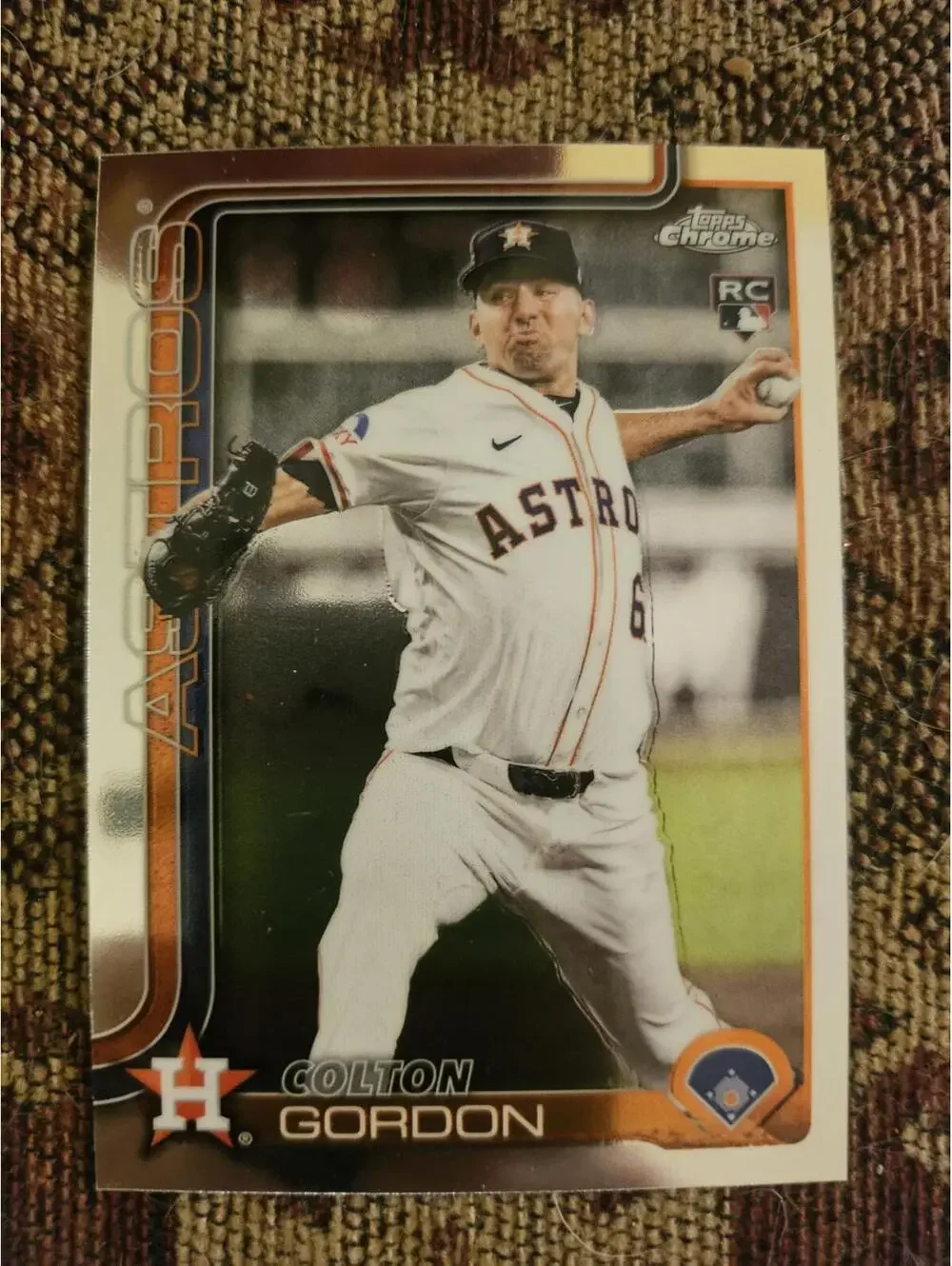 2025 Topps Chrome Update - Colton Gordon - RC  #USC23 - Astros - RAW Mint